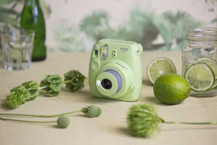 Основные технические характеристики Instax Mini 9