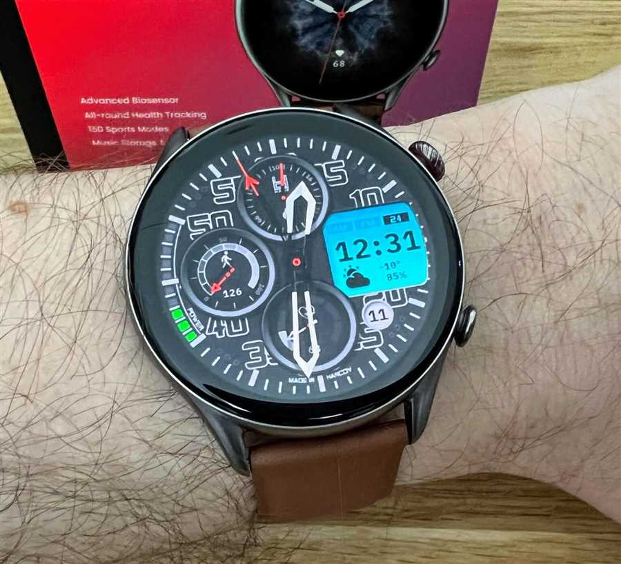 Обзор и покупка Amazfit GTR 3 — новое поколение умных часов для активных и стильных людей с инновационными функциями