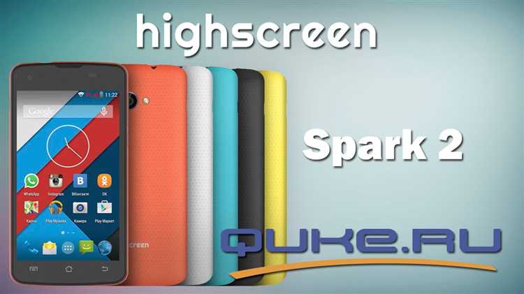 Обзор и покупка смартфона Highscreen Spark